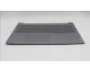 Lenovo 5CB1T66191 C-Cover with keyboard, Spanish, Arctic Grey, Backlight, UK