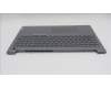 Lenovo 5CB1T66191 C-Cover with keyboard, Spanish, Arctic Grey, Backlight, UK