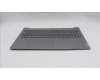 Lenovo 5CB1T68825 C-Cover with keyboard, UK English, Arctic Grey, Backlight, UK