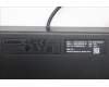 Lenovo 5D50U84783 AI Keyboard External, USB, Greek/US English, Black