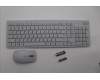 Lenovo 5KM0U87909 Keyboard_Mouse,2.4G,Russian Cyrillic,Cloud Grey
