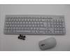 Lenovo 5KM0U87925 Keyboard_Mouse,2.4G,Nordic,Cloud Grey