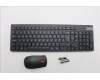Lenovo 5KM0U87967 AI Keyboard_Mouse,2.4G,UK English,Black