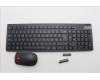 Lenovo 5KM0U87969 AI Keyboard_Mouse,2.4G,Slovenian,Black