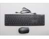 Lenovo 5KM0U88171 AI Keyboard_Mouse, Wireless, USA English, Storm Grey