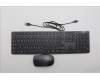 Lenovo 5KM0U88172 AI Keyboard_Mouse, Wireless, Arabic, Storm Grey