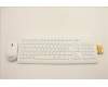 Lenovo 5KM1C40685 Keyboard_Mouse,Wireless,Nordic,White_Grey,Non_Backlight