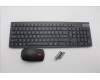 Lenovo 5KM1N50846 Keyboard_Mouse,2.4G,US English Euro,Black