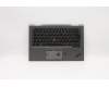 Lenovo 5M10V24920 C-Cover with keyboard, French, Iron Grey, WWAN, US