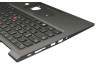 5M10V24922 Original Lenovo Tastatur inkl. Topcase DE (deutsch) schwarz/grau mit Backlight und Mouse-Stick