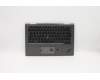 Lenovo 5M10V24928 C-Cover with keyboard, Italian, Iron Grey, WWAN, UK