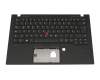 5M10V25541 Original Lenovo Tastatur inkl. Topcase DE (deutsch) schwarz/schwarz mit Backlight und Mouse-Stick