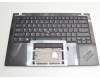 Lenovo 5M10W85992 C-Cover with keyboard, US English Euro, Deep Black, WWAN, US