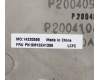 Lenovo 5M10Z41356 MECH_ASM CCov BL KBD BEL UK(SNX)BK FPR