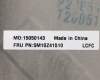 Lenovo 5M10Z41510 MECH_ASM CCov BLKB ITA UK(LTN)BK FPR_NFC
