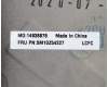 Lenovo 5M10Z54227 MECH_ASM Ccov BKLT KBD UK UK(SRX)BK