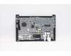 Lenovo 5M11A35086 C-Cover with keyboard, Greek, Black, Backlight, Fingerprint