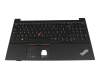 5M11A36091 Original Lenovo Tastatur inkl. Topcase FR (französisch) schwarz/schwarz mit Backlight und Mouse-Stick