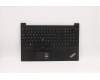Lenovo 5M11A36110 C-Cover with keyboard, Portuguese, Black, Backlight, UK