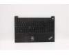 Lenovo 5M11A36332 C-Cover with keyboard,Swedish/Finnish,Black,Backlight,FingerPrint