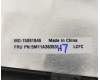 Lenovo 5M11A36353 MECH_ASM KB BUL BKLT(P)FPR UK BK