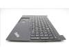 Lenovo 5M11A38188 C-Cover with keyboard, Ukraine, Black, US