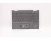 Lenovo 5M11C41000 C-Cover with keyboard, Greek, Storm Grey, WWAN, US