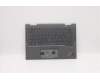 Lenovo 5M11C41095 C-Cover with keyboard,Czech/Slovakian,Grey,WWAN