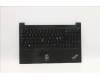 Lenovo 5M11C43598 C-Cover with keyboard, Nordic, Black, Backlight, UK