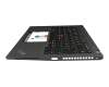 5M11H25903 Original Lenovo Tastatur inkl. Topcase DE (deutsch) schwarz/schwarz mit Backlight und Mouse-Stick