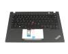 5M11H25909 Original Lenovo Tastatur inkl. Topcase DE (deutsch) schwarz/schwarz mit Backlight und Mouse-Stick