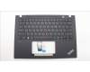 Lenovo 5M11H52274 C-Cover with keyboard, Ukraine, Black, Backlight, WWAN, US