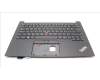Lenovo 5M11H58941 MECH_ASM KBD CCvr HUN BKL(PMX)UK BK