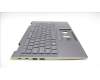 Lenovo 5M11H62305 C-Cover with keyboard, Norwegian, Grey, Backlight, FingerPrint, UK