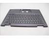 Lenovo 5M11H62327 C-Cover with keyboard, Spanish, Grey, Backlight, Fingerprint, UK