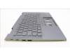 Lenovo 5M11H62404 C-Cover with keyboard, Estonian, Grey, Backlight, FingerPrint, WWAN, UK