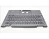 Lenovo 5M11H62490 C-Cover with keyboard, Swedish/Finnish, Grey, Backlight, WWAN, Fingerprint, UK