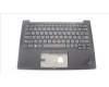 Lenovo 5M11H62582 C-Cover with keyboard, Arabic, Black, Backlight, US