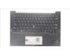 Lenovo 5M11H62739 C-Cover with keyboard, Arabic, Black, Backlight, Fingerprint, WWAN, US
