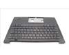 Lenovo 5M11H62807 C-Cover with keyboard, Italian, Black, Backlight, Fingerprint, WWAN, UK