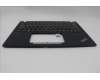 Lenovo 5M11H94314 C-Cover with keyboard, Norwegian, Black, UK