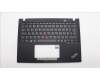 Lenovo 5M11H94332 C-Cover with keyboard, Swedish/Finnish, Black, UK