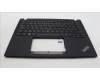 Lenovo 5M11H94373 C-Cover with keyboard, Czech Slovakian, Black, Backlight, UK