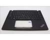 Lenovo 5M11H94414 C-Cover with keyboard, Japanese, Black, Backlight, JP