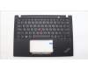 Lenovo 5M11H94435 C-Cover with keyboard, Russian, Black, Backlight, US
