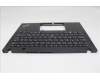 Lenovo 5M11H94486 C-Cover with keyboard, Czech Slovakian, Black, Backlight, WWAN, UK