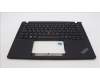 Lenovo 5M11H94553 C-Cover with keyboard, Slovenian, Black, Backlight, WWAN, UK