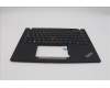 Lenovo 5M11H94577 C-Cover with keyboard, UK English, Black, Backlight, WWAN, UK