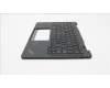 Lenovo 5M11J12797 C-Cover with keyboard,Arabic,Black,WWAN