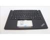 Lenovo 5M11L59331 C-Cover with keyboard, Canadian French English, Black, Backlight, UK